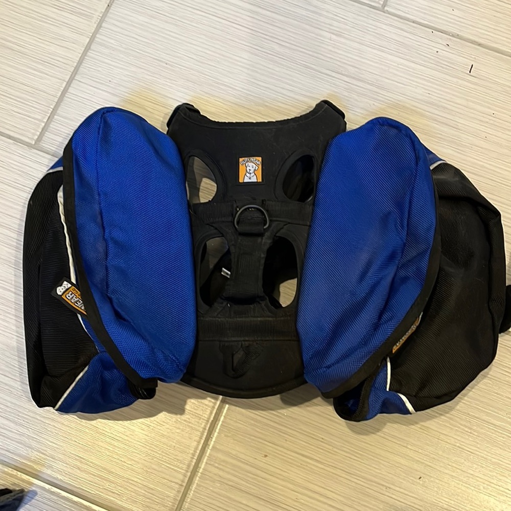 Ruffwear dog backpack size S